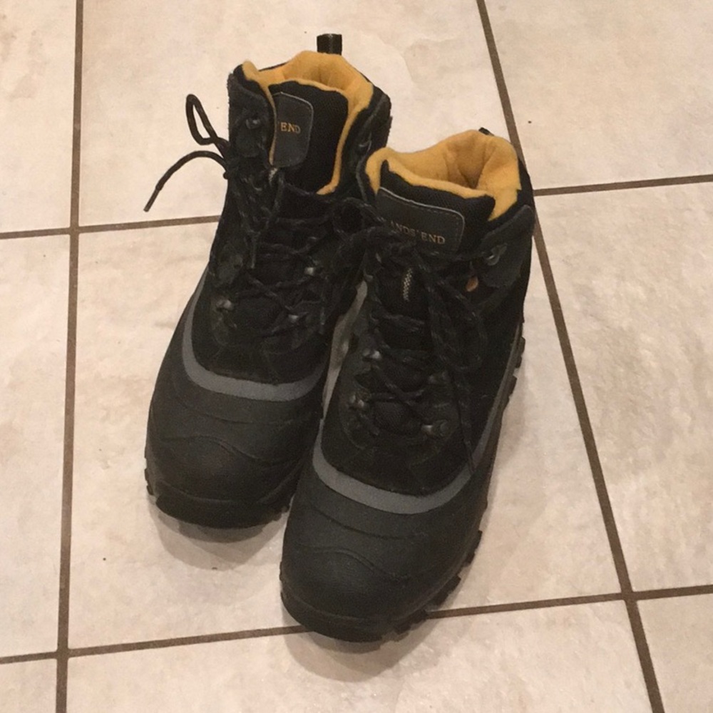 Men’s Land’s End Winter Boots, Size 9M